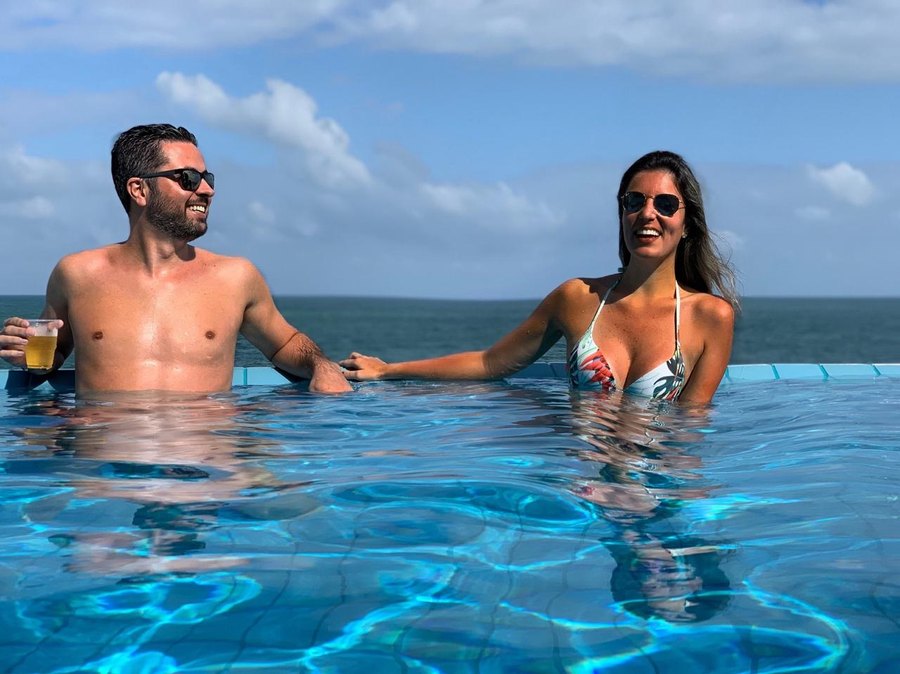 Os dois em Salvador