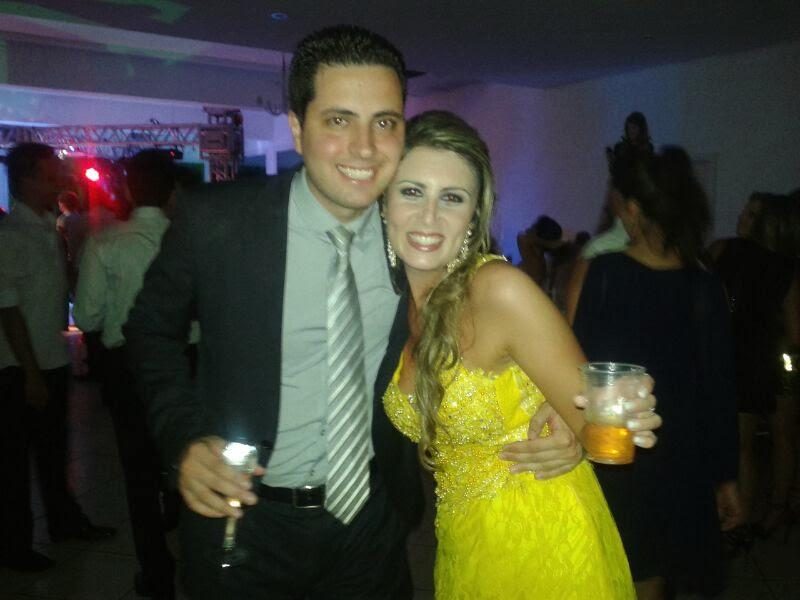 Na formatura da Grazi